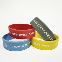 Alternative view of Opaski silikonowe z nadrukiem