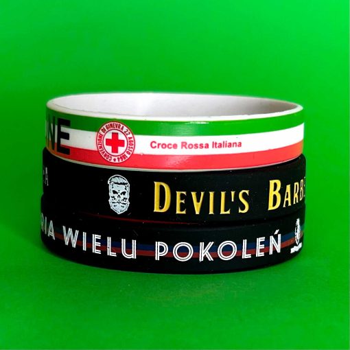 Opaski silikonowe z nadrukiem - obrazek 6
