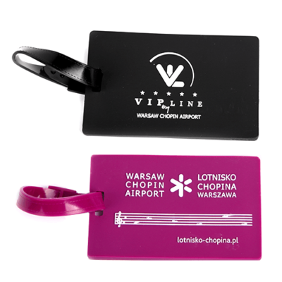 gadżety pvc zawieszki na bagaż