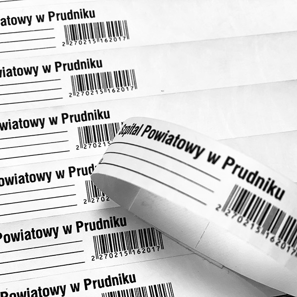 TRIAGE opaski na rękę dla szpitali i pacjentów