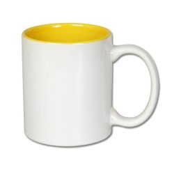 Kubek do sublimacji granatowe wnętrze odporny na mycie w zmywarce 330ml
